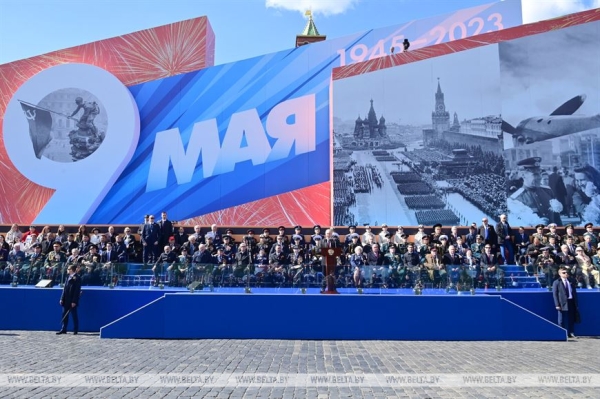 Лукашенко в Москве принял участие в торжествах в честь Дня Победы