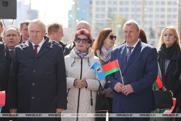 Обновленная республиканская Доска почета открылась в Минске Обновленная республиканская Доска почета открылась в Минске