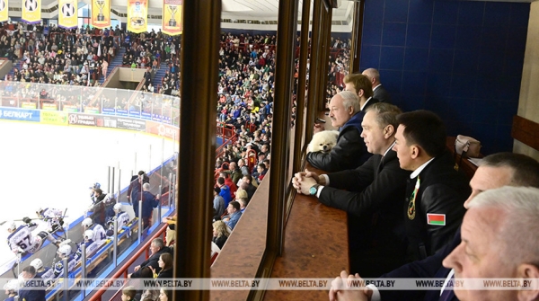 Поводом для приезда Лукашенко в Гродно стал не только хоккей
