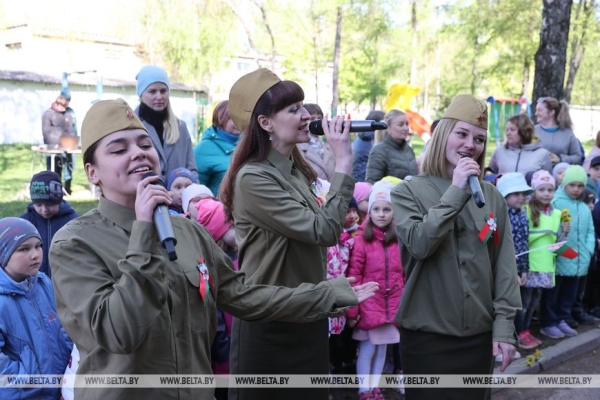 ФОТОРЕПОРТАЖ: В Беларуси чествуют ветеранов в преддверии Дня Победы ФОТОРЕПОРТАЖ: В Беларуси чествуют ветеранов в преддверии Дня Победы
