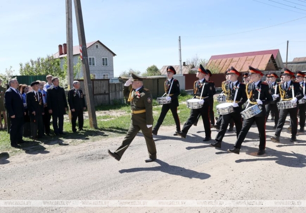 ФОТОРЕПОРТАЖ: В Беларуси чествуют ветеранов в преддверии Дня Победы ФОТОРЕПОРТАЖ: В Беларуси чествуют ветеранов в преддверии Дня Победы