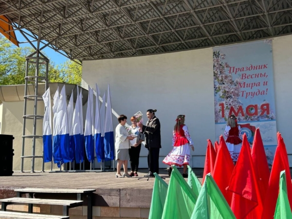 В парке культуры и отдыха чествовали победителей конкурса профессионального мастерства «Умельцы Брестчины»