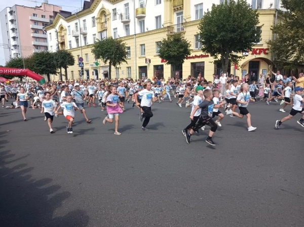 Состоялся главный Олимпийский забег фестиваля &laquo;Вытокi&raquo;