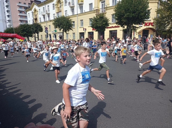 Состоялся главный Олимпийский забег фестиваля &laquo;Вытокi&raquo;