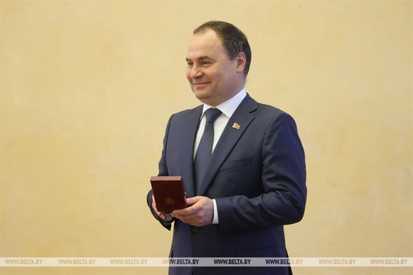 "Государственная награда - это символ доверия". Премьер-министр Беларуси вручил госнаграды "Государственная награда - это символ доверия". Премьер-министр Беларуси вручил госнаграды