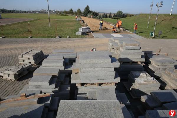 К 1 июня все работы будут завершены — Турчин о реконструкции Кургана Славы К 1 июня все работы будут завершены — Турчин о реконструкции Кургана Славы