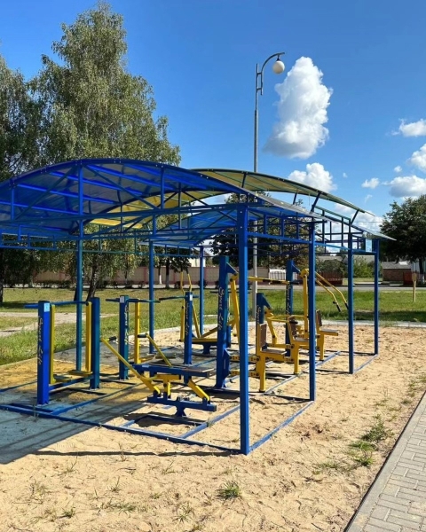 Новая спортивная площадка появилась в городе