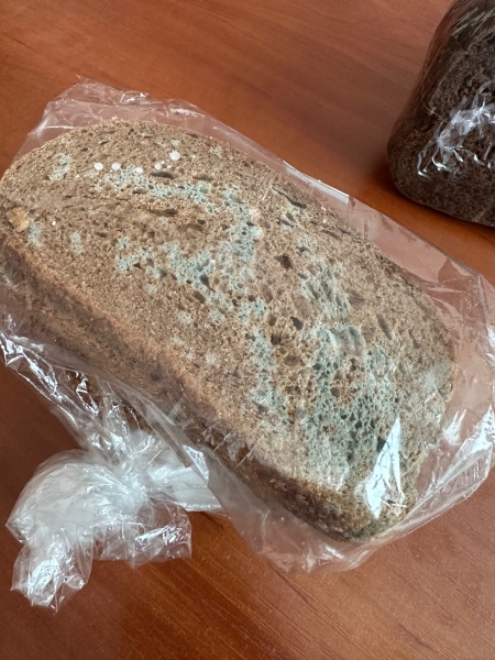 Стародорожанка купила в магазине хлеб — он заплесневел на следующий день