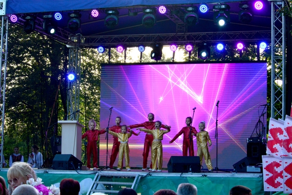 В агрогородке Горки отпраздновали районные «Дожинки»