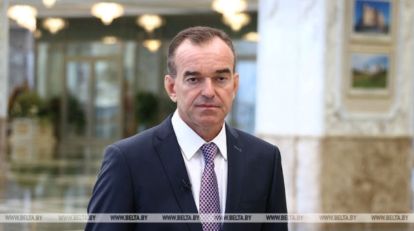 Губернатор Краснодарского края: отношения с Беларусью за последние полтора года вышли на новый уровень Губернатор Краснодарского края: отношения с Беларусью за последние полтора года вышли на новый уровень