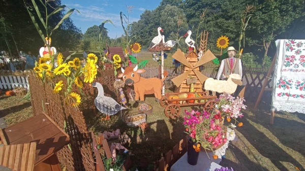 Посмотрите, какие колоритные &laquo;сельские подворья&raquo; приглашают гостей районных &laquo;Дожинок&raquo;!