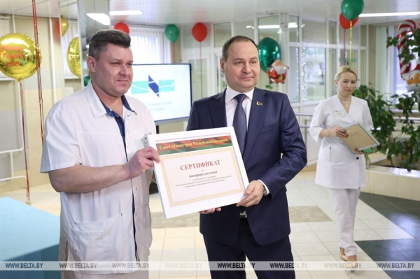 Головченко о РНПЦ травматологии: мы видим здесь чудеса, которые сотворили руки белорусских врачей