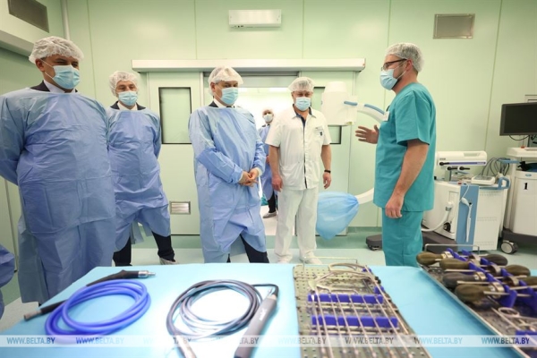 Головченко о РНПЦ травматологии: мы видим здесь чудеса, которые сотворили руки белорусских врачей