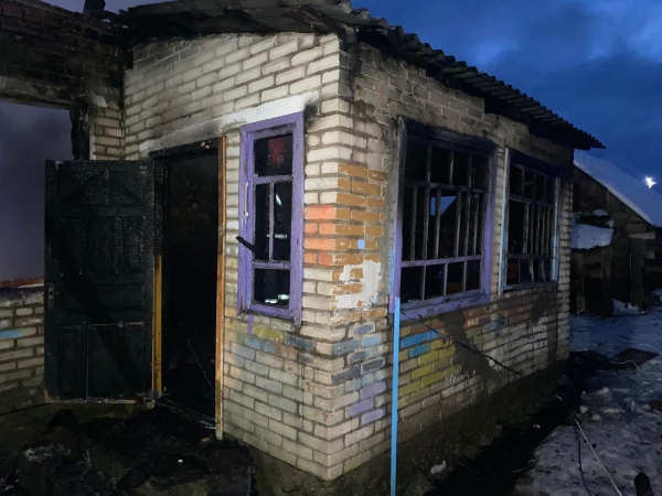 В Теребутах на пожаре погиб человек