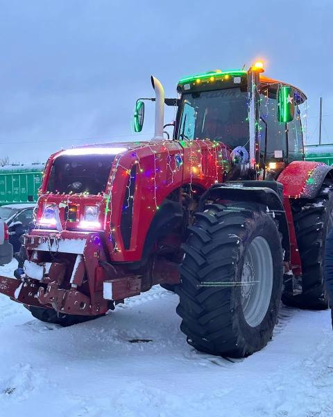 Новогодний автопробег прошел в Старых Дорогах Новогодний автопробег прошел в Старых Дорогах