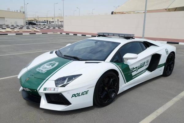 Топ-10 роскошных полицейских автомобилей Дубая