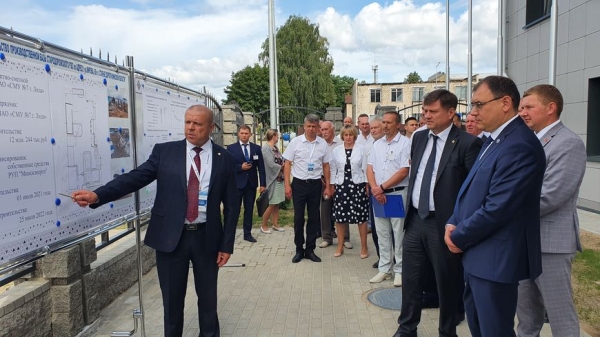 Обновленную производственную базу района электрических сетей открыли в Старых Дорогах Обновленную производственную базу района электрических сетей открыли в Старых Дорогах