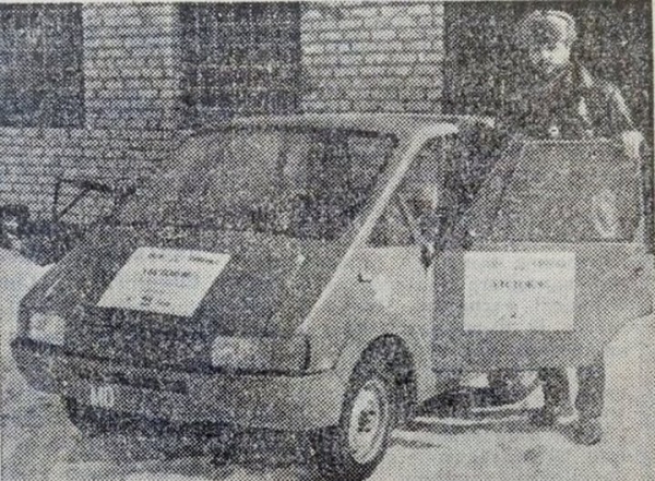 Каким мог быть первый белорусский электромобиль еще в 1990-х годах? «Инесса» с итальянским происхождением Каким мог быть первый белорусский электромобиль еще в 1990-х годах? «Инесса» с итальянским происхождением