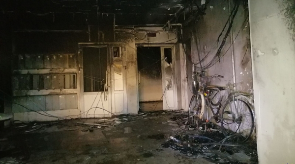 В Старых Дорогах при пожаре в общежитии эвакуированы 12 человек