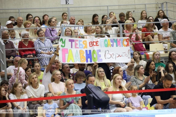 Белорусские грации выиграли групповые упражнения II Игр стран СНГ Белорусские грации выиграли групповые упражнения II Игр стран СНГ