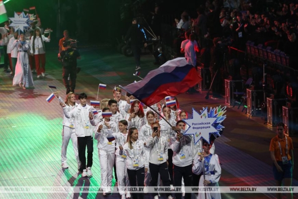 Торжественная церемония открытия II Игр стран СНГ прошла в "Минск-Арене" Торжественная церемония открытия II Игр стран СНГ прошла в "Минск-Арене"