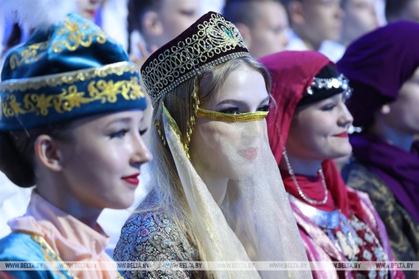 Торжественная церемония открытия II Игр стран СНГ прошла в "Минск-Арене" Торжественная церемония открытия II Игр стран СНГ прошла в "Минск-Арене"