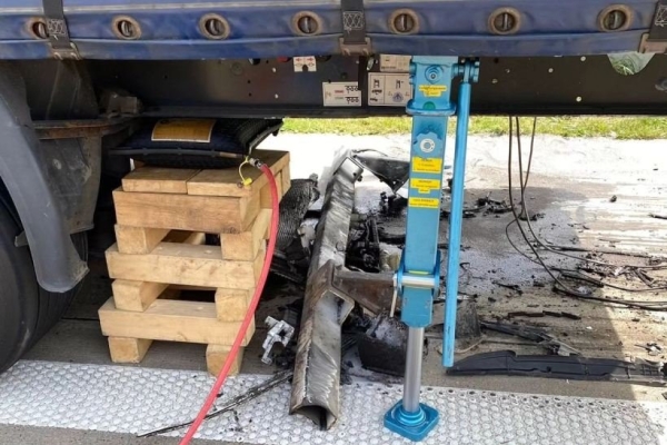 В Германии в ДТП с фурой белоруса погиб водитель Skoda