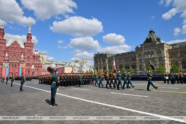 Лукашенко в Москве принял участие в торжествах в честь Дня Победы