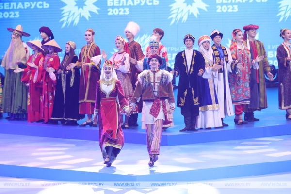 Торжественная церемония открытия II Игр стран СНГ прошла в "Минск-Арене" Торжественная церемония открытия II Игр стран СНГ прошла в "Минск-Арене"