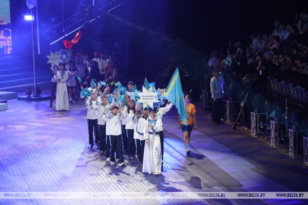 Торжественная церемония открытия II Игр стран СНГ прошла в "Минск-Арене" Торжественная церемония открытия II Игр стран СНГ прошла в "Минск-Арене"
